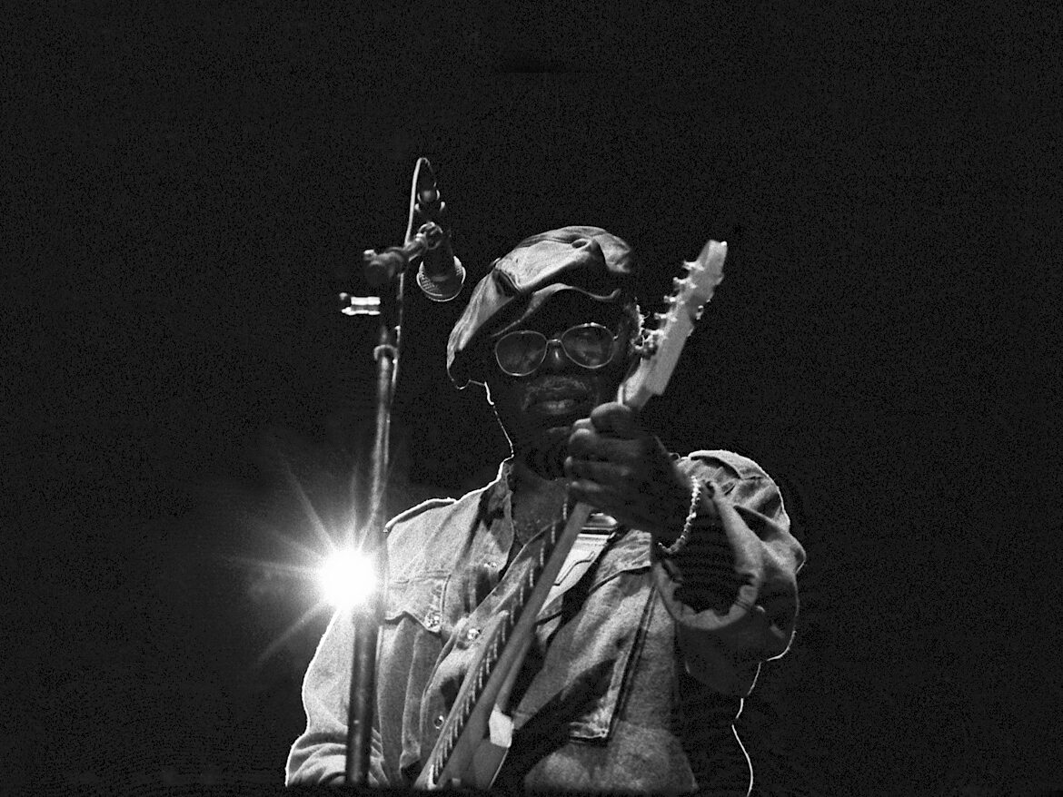 Curtis Mayfield au festival de jazz de Salon de Provence 1986