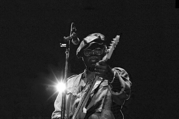 Curtis Mayfield au festival de jazz de Salon de Provence 1986