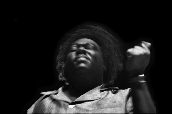 James Bolden, Trompetiste de BB king au festival de jazz de Salon de Provence 1986