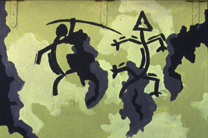 Peinture murale, art colombien, république Dominicaine