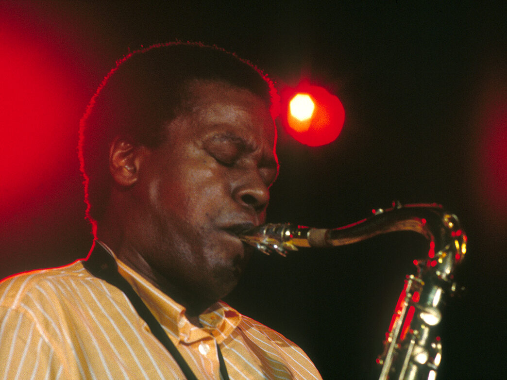 Wayne Shorter au festival de jazz de Salon de Provence 1986