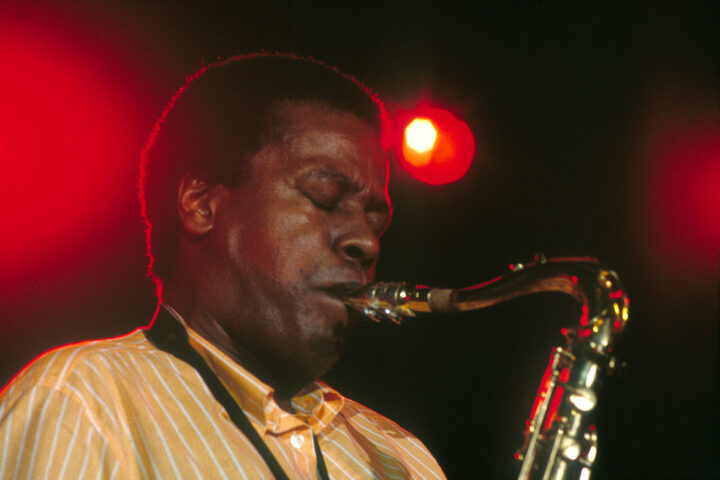 Wayne Shorter au festival de jazz de Salon de Provence 1986
